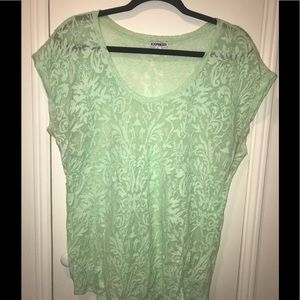 🚫SOLD🚫 Express sheer T-shirt
